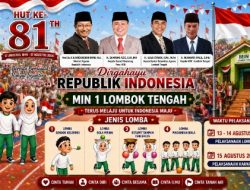 Semarak HUT RI Ke 81, MIN 1 Loteng Gelar Lomba dan Karnaval
