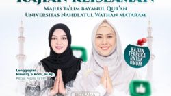 Rabu 19 Agustus 2026, Dr. Oki Isi Mimbar Dakwah di UNW Mataram