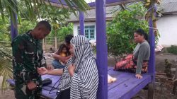 Jumat Sehat, Bakes Denma Brigif TP 31/PS Berikan Pelayanan Kesehatan Gratis Bagi Warga Calabai