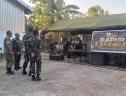 Dapur Kodim 1620 Sudah Disiapkan, Penuhi Kebutuhan Korban Kebakaran Rumah Adat Sade