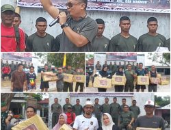 Lapangan Calabai Jadi Saksi, Denma Brigif TP 31/PS Bangkit Semangat Kebersamaan TNI Kuat Bersama Rakyat