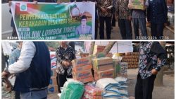 IAIH NW Lotim Serahkan Bantuan Korban Kebakaran Kampung Adat Sade