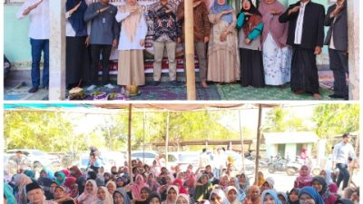 Hj. Lale Syifa Bersama Kanwil HU NTB, Sampaikan Informasi Terkini Soal Haji di YPP Nahdlatussaniyah NW Sukaraja