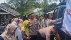 Jelang “Bakti Persada Kapolda”, ‎Polsek Pratim Salurkan Air Bersih di Lokasi