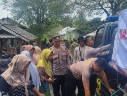 Jelang “Bakti Persada Kapolda”, ‎Polsek Pratim Salurkan Air Bersih di Lokasi
