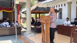 Kawal Demokrasi Desa, Polsek Pratim Terjunkan Anggota Amankan Pengundian Nomor Urut Pilkades