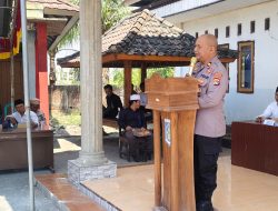 Kawal Demokrasi Desa, Polsek Pratim Terjunkan Anggota Amankan Pengundian Nomor Urut Pilkades