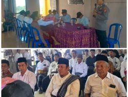 Polsek Pratim, Kawal Pendaftaran Amir Hamzah di Pilkades Sukaraja
