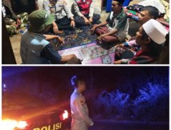 Polsek Pratim Tak Kenal Waktu, Turun Ciptakan Harkamtibmas