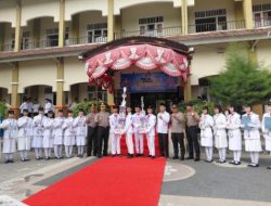 Jadi Irup Apel Pagi Senin, Waka Polresta Loteng Kagumi Kedisiplinan Dan Prestasi Murid MTsN 1 Loteng