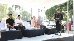 Bupati Loteng Lepas Kontingen Kirab Budaya HUT Loteng Ke-81