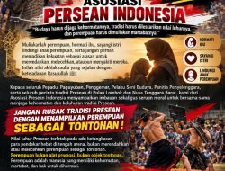 API Jaga Marwah Peresean, Lestarokan Budaya Sasak