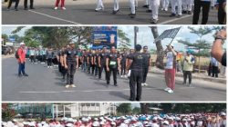 Dispora Sukses Jadi Koordinator Lomba Gerak Jalan HUT Ke 81 Loteng, Tingkat OPD dan Umum, Jadi Penutup