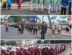 Dispora Sukses Jadi Koordinator Lomba Gerak Jalan HUT Ke 81 Loteng, Tingkat OPD dan Umum, Jadi Penutup