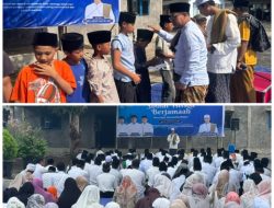 Pegawai PDAM Loteng Gelar Salat Istisqa, Santuni Anak Yatim, 135 Tangki Air Bersih Telah Disalurkan