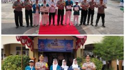 Waka Polresta Tes EQ Murid MTsN 1 Loteng