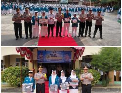 Waka Polresta Tes EQ Murid MTsN 1 Loteng