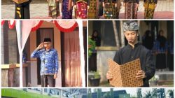 Aksi Kompak Ditunjukkan Murid MAN 1 Loteng Saat Deklarasikan Sumpah Pemuda